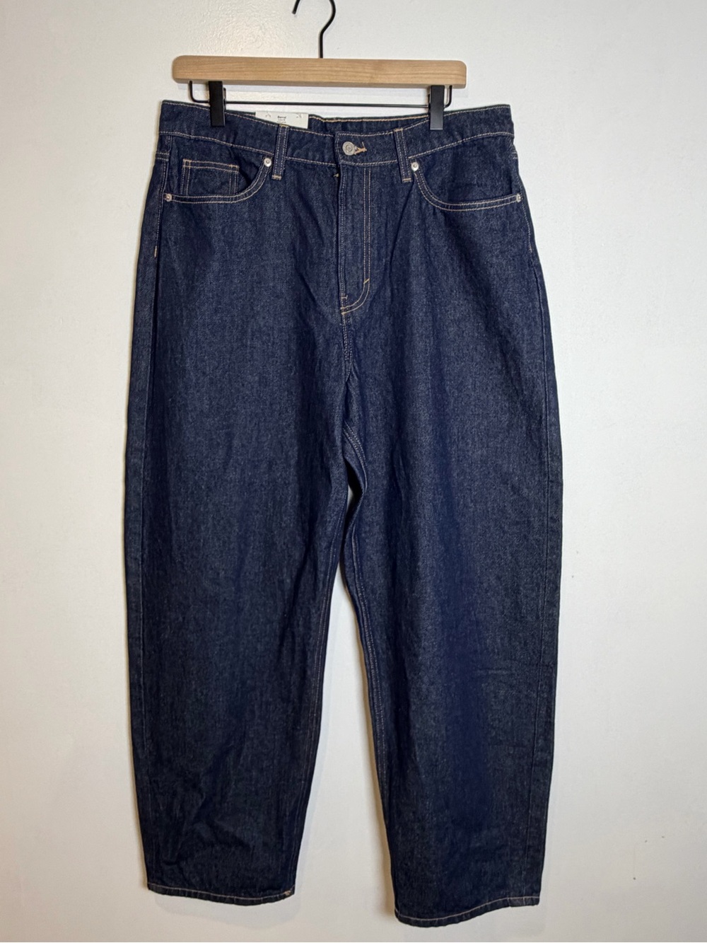 H&M Women's Dark Barrel Loose Fit High waist